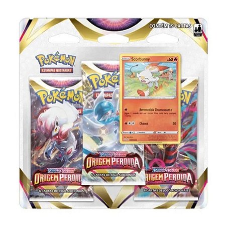 Jogo de Cartas Pokémon - Blister Triplo - Realeza Absoluta