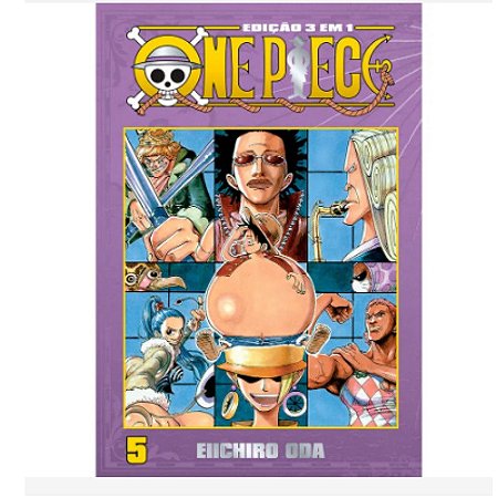 One Piece 3 Em 1 Mangá Vol. 1 Nova Coleção em Português - Mangá