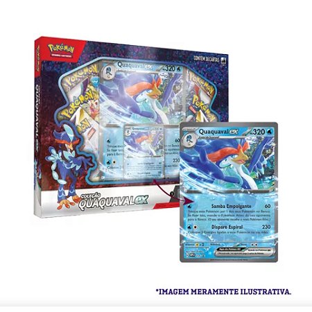 Pokemon Box Parceiros De Paldea-Quaquaval ex