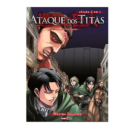 Ataque Dos Titãs (2 Em 1) Vol. 03