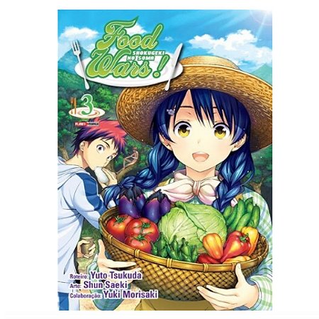 Mangá Food Wars - Volume 3