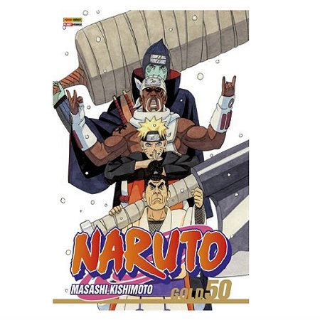 Mangá Naruto Gold - Volume 50