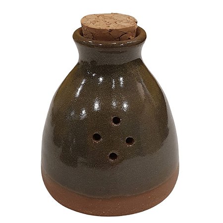 Saleiro de Cerâmica Verde 8cm
