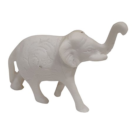Mini Elefante Indiano de Pó de Mármore 8.5cm