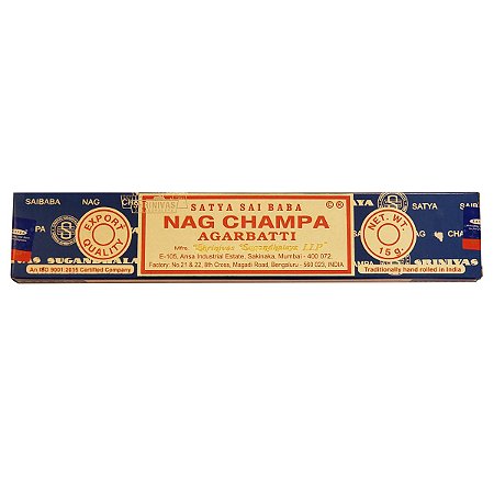 Incenso Satya Sai Baba Nag Champa