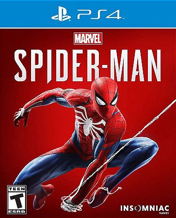 Jogo Ps4 Homem Aranha Marvel Game Of The Year Novo E Lacrado