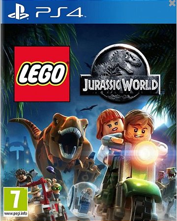 Jogo Lego Jurassic World - Ps4 Mídia Física Usado