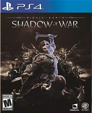 Jogo Sombras da Guerra Shadow of War Definitive Edition Ps4 Midia