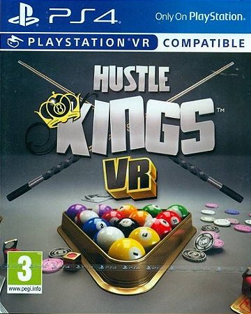 Melhor JOGO de SINUCA gratuito para PS4 (Hustle Kings) 