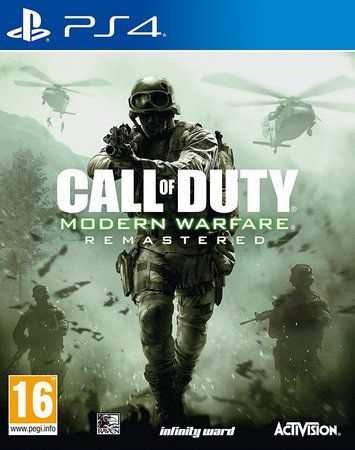 Call Of Duty Modern Warfare Remastered Ps4 (Novo) (Jogo Mídia