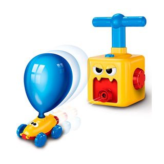 BEXIGA CAR FENIX BRINQUEDO INFANTIL LANÇADOR E CARRINHO MOVIDO A BALÃO DE AR