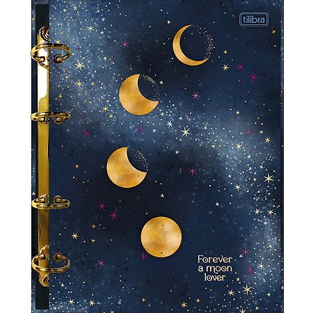 CADERNO ARGOLADO CARTONADO COLEGIAL MAGIC 160 FLS - TILIBRA