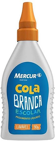 COLA BRANCA LAVÁVEL 90G - MERCUR