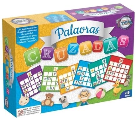 Jogo Palavras Cruzadas Estrela Jogos