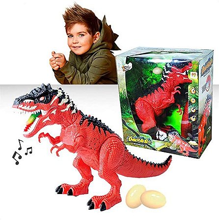 DINOSSAURO TINANOSSAURO A PILHA DM TOYS