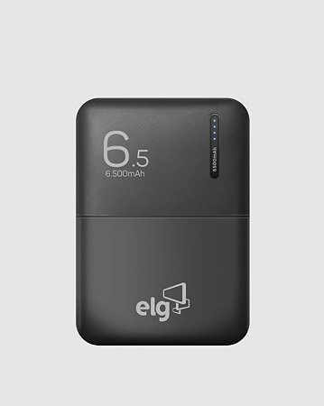 Carregador Portátil ELG Power Bank USB 6500mah PB65