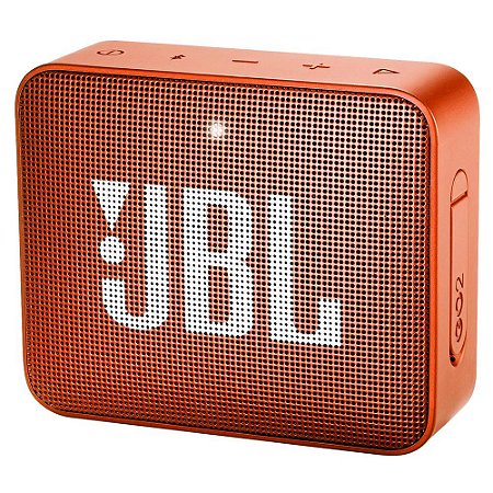 Caixa de Som JBL GO 2 Laranja com Bluetooth à Prova D'Água