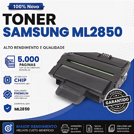 Toner Compatível com Samsung ML2850 5.000 Páginas