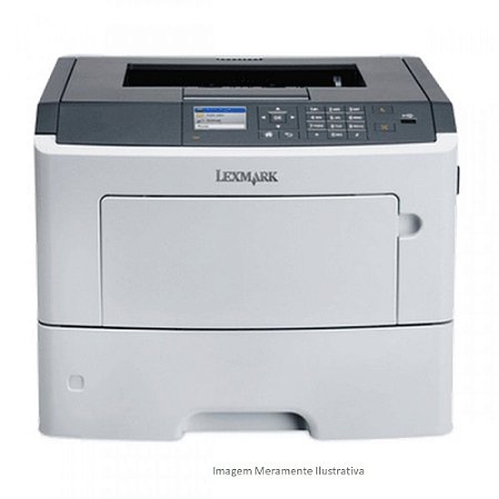 Impressora Laser Preto e Branco Lexmark A4 MS610 53PPM