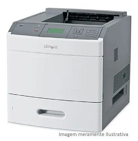 Impressora Laser Preto e Branco Lexmark A4 T654 55PPM