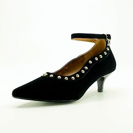 scarpin preto baixo