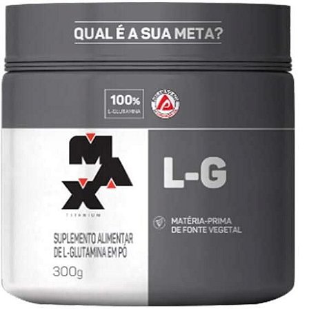 L-G Glutamina 300g Max Titanium