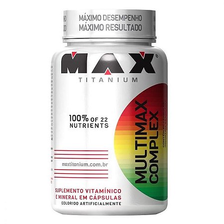 Multimax Complex 90 caps Max Titanium