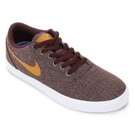 tênis nike sb check solar vinho