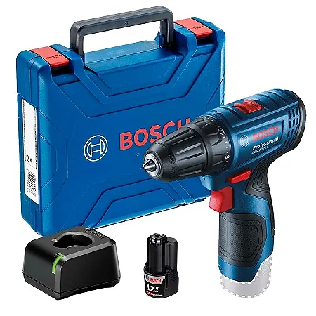 Furadeira/parafusadeira sem fio GSR 120-LI Professional 2 baterias