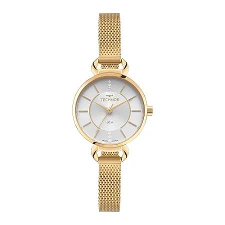 Relógio Technos Feminino Elegance Mini Dourado 2035NBQ/1K
