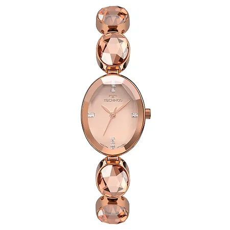 Relógio Technos Feminino Elegance Crystal Rosé 2036MTW/1J