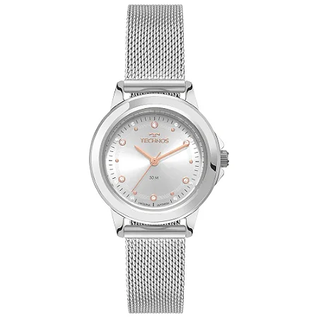 Relógio Technos Feminino Elegance Boutique Prata 2036NBC/1K
