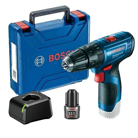 Parafusadeira Furadeira de Impacto Bateria 12V  Bosch GSB 120-LI