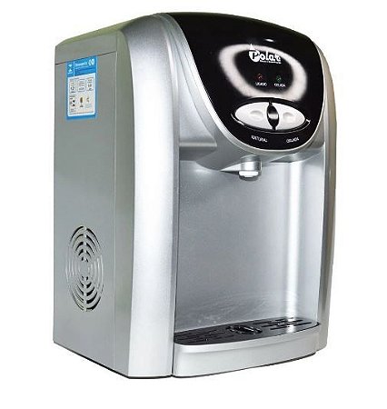 Purificador De Água Eletrônico Polar Natural e Gelada -  Prata - 127v