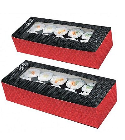 Embalagem Pequena C01 P/ Sushi , Sashimi E Combinados Un
