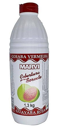 Cobertura P/sorvete Goiaba 1,3kg Marvi