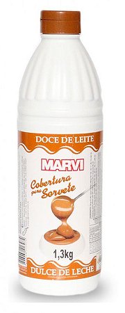 Cobertura P/sorvete Doce De Leite 1,3kg Marvi
