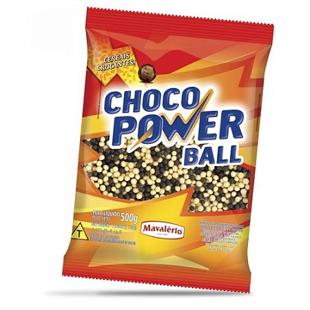 Choco Power Ball Mini Ao Leite/branco - 500g