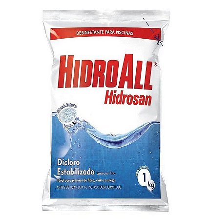 Cloro P/piscina Hidroal 1kg