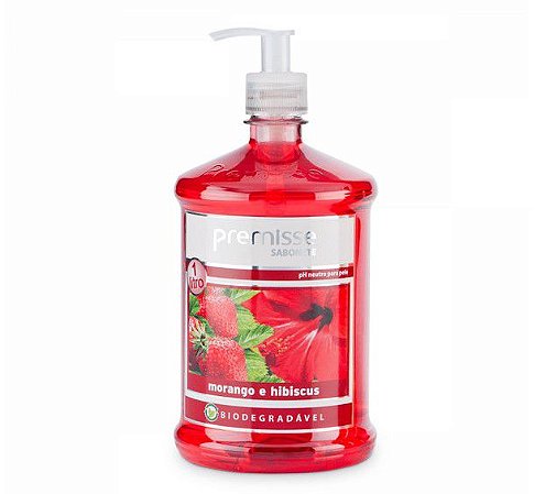 Sabonete Premisse Morango Hibiscus 1l