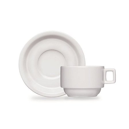Xícara De Chá 210ml Com Pires Linha Bar / Hotel