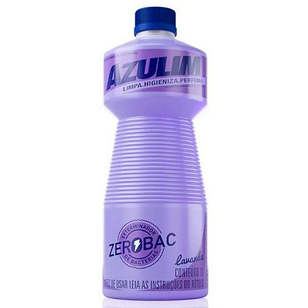 Desinfetante Azulim Zerobac Lavanda 1l