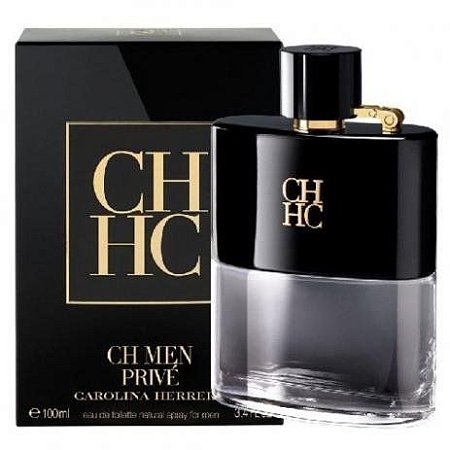Carolina Herrera CH Men Privé Masculino Eau de Toilette - Coco Perfumaria -  Loja online de Perfumes Importados
