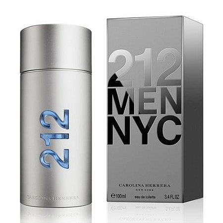 Carolina Herrera 212 Men Masculino Eau de Toilette - Coco Perfumaria - Loja  online de Perfumes Importados