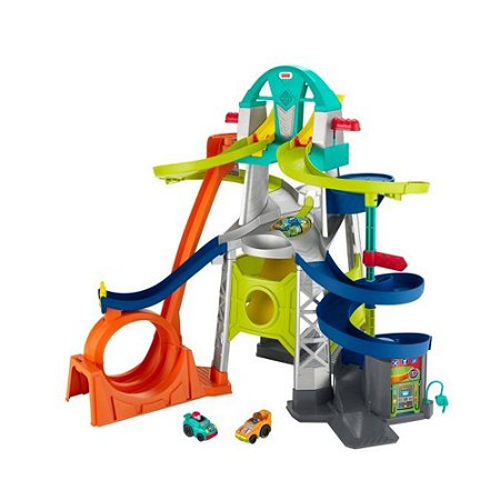 LITTLE PEOPLE PISTA DE LANÇAMENTO E LOOPS - WHEELIES - FISHER PRICE - Loop  - Alugue e Brinque