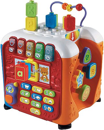SUPER CUBO DE DESCOBERTAS COM SOM VTECH