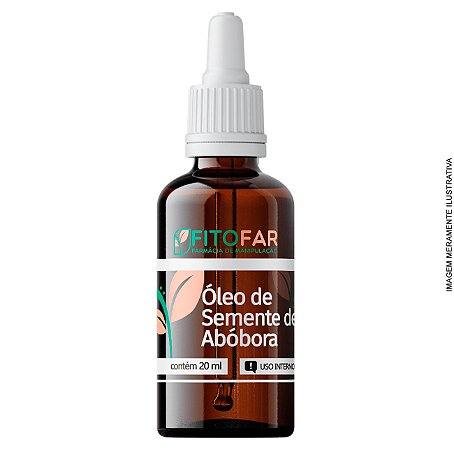 Óleo de Semente de Abóbora - 20ml - Fitofar
