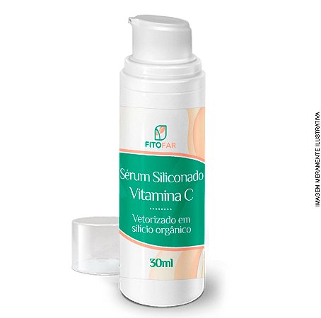 Serum Siliconado Vitamina C vetorizada em Silicio Organico - 30ml