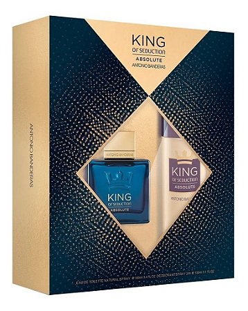 Kit King Of Seduction Absolute 100ml + Desodorante 150ml