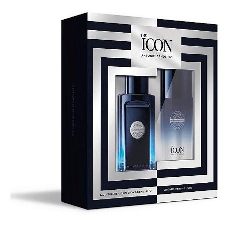Kit Antonio Banderas The Icon 100ml + Desodorante 150ml